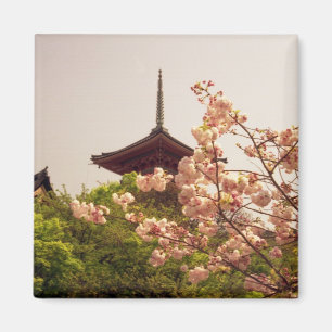 アジア、日本、京都、春の清水寺 マグネット