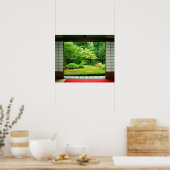 アジア、日本、京都。禅園2 ポスター (キッチン)