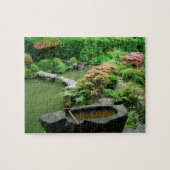 アジア、日本、京都。禅園 ジグソーパズル (横)