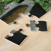 アジア、日本、京都。禅園 ジグソーパズル (側面)
