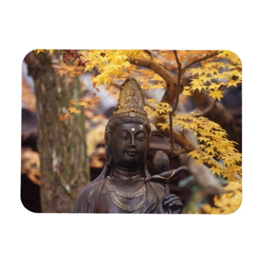 アジア、日本、仏陀 マグネット (横)
