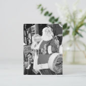 アジア、日本、函館。日本のサンタクロース シーズンポストカード (スタンド正面)