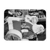 アジア、日本、函館。日本のサンタクロース マグネット (横)