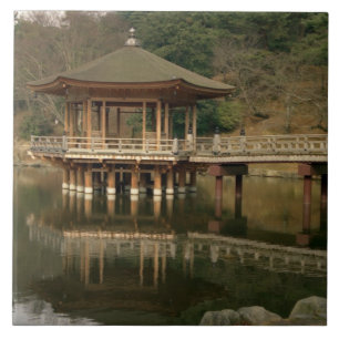 アジア、日本、奈良、奈良の寺院 タイル
