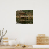 アジア・日本・奈良・奈良の寺院 ポスター (キッチン)