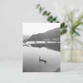 アジア、日本、岩国。漁師と歴史2 ポストカード (スタンド正面)