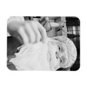 アジア、日本、東京。サンタクロースin池袋 マグネット (横)