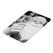 アジア、日本、東京。サンタクロースin池袋 マグネット (左側)