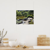 アジア、日本、東京。ザ日本のガーデン ポスター (キッチン)