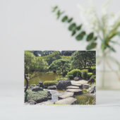 アジア、日本、東京。ザ日本のガーデン ポストカード (スタンド正面)