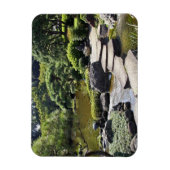 アジア、日本、東京。ザ日本のガーデン マグネット (縦)