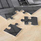 アジア、日本、東京。フジテレビ建物お台場 ジグソーパズル (側面)