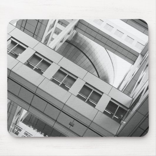 アジア、日本、東京。フジテレビ建物お台場 マウスパッド (正面)