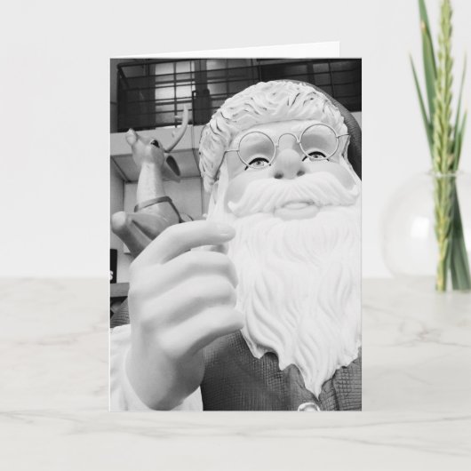 アジア、日本、東京。池袋のサンタクロース シーズンカード (正面)