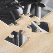 アジア、日本、東京。銀座の自転車バスケット ジグソーパズル (側面)