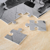 アジア、日本、東京。銀座の芸者さん。 ジグソーパズル (側面)