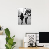 アジア、日本、東京。銀座の若い女性。 ポスター (ホームオフィス)