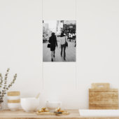 アジア、日本、東京。銀座の若い女性。 ポスター (キッチン)