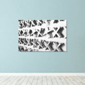 アジア、日本、東京。X噴水上野 キャンバスプリント (インサイチュ (ウッドフロア))