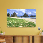 アジア，日本，沖縄，山原海岸，海 キャンバスプリント (インサイチュ (リビング))