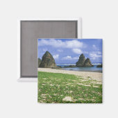 アジア,日本,沖縄,山原海岸,海 マグネット (正面/裏面)