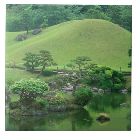 アジア, 日本, 熊本, 水前寺公園 タイル (正面)