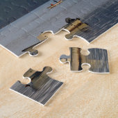 アジア、日本、箱根。早朝山観 ジグソーパズル (側面)