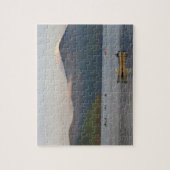 アジア、日本、箱根。早朝山観 ジグソーパズル (縦)