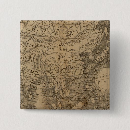 アジア 缶バッジ (正面)