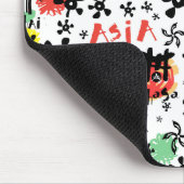 アジア|記号パターン マウスパッド (コーナー)