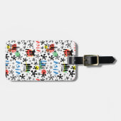 アジア|記号パターン ラゲッジタグ (正面横)