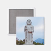 アジア，韓国の仏像 マグネット (正面/裏面)