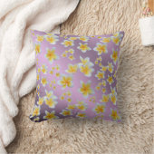 アジア,黄,白,開花,明るい,金ゴールド,フローラ クッション (ブランケット)