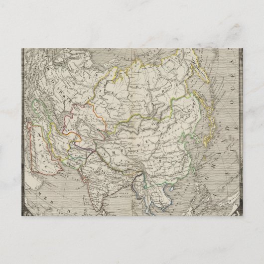 アジア 11 ポストカード (正面)