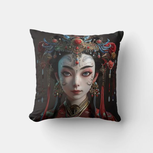 アジアsuccubus クッション (正面)