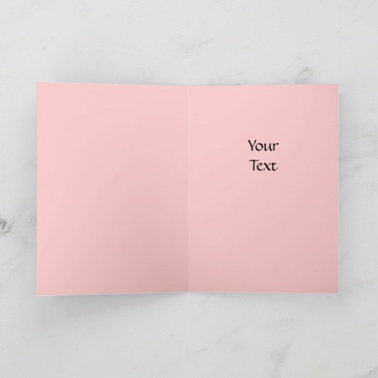 アジインスパイアアのヴィンテージカード – さくらんぼの花 カード (内部)