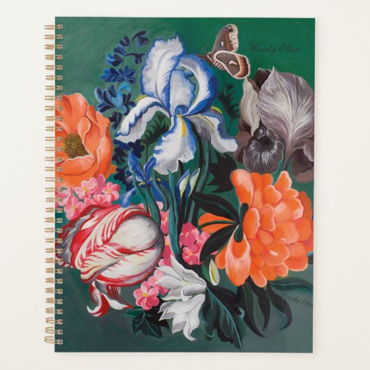 アジェンダプランナーBullet Journal植物林 プランナー手帳 (正面)