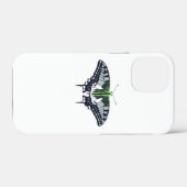 アジェンダー国旗アゲハチョウ蝶 Case-Mate iPhoneケース (裏面 (横))