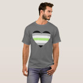 アジェンダー ハート Tシャツ (正面フル)