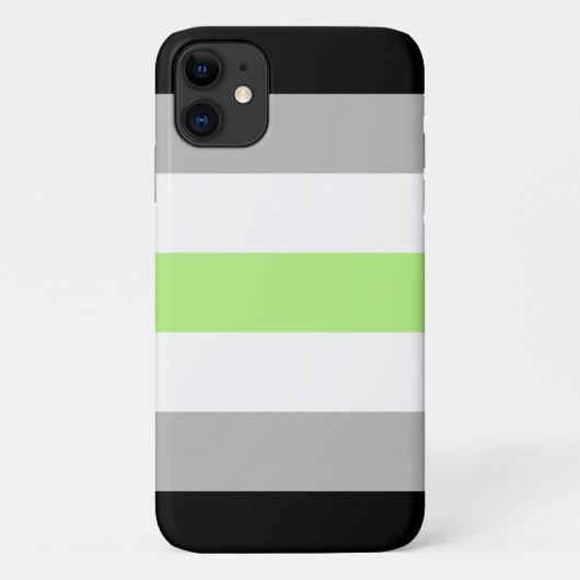 アジェンダー・プライド・フラグ Case-Mate iPhoneケース (裏面)