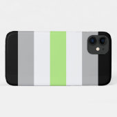 アジェンダー・プライド・フラグ Case-Mate iPhoneケース (裏面(横))