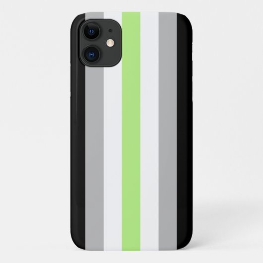 アジェンダー プライド フラッグ Case-Mate iPhoneケース (裏面)