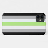 アジェンダー プライド フラッグ Case-Mate iPhoneケース (裏面(横))