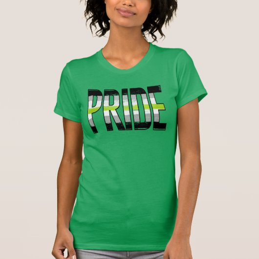 アジェンダー プライド Tシャツ (正面)