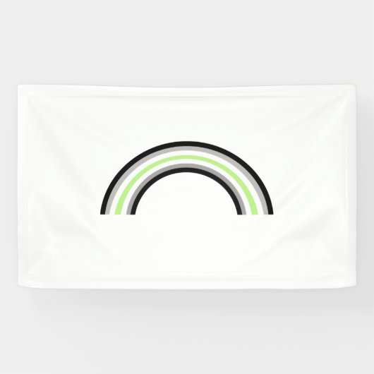 アジェンダー レインボー 横断幕 (横)
