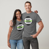 アジェンダー They/Them プライド Tシャツ (ユニセックス)