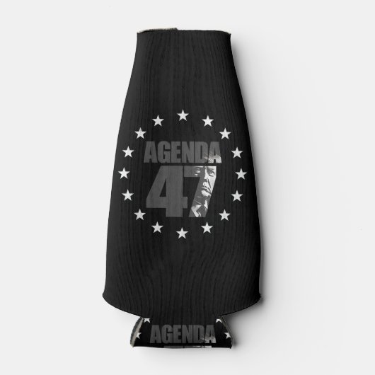 アジェンダ47愛国的トランプ再選挙キャンペーンDes ボトルクーラー (正面)