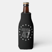 アジェンダ47愛国的トランプ再選挙キャンペーンDes ボトルクーラー (ボトル正面)