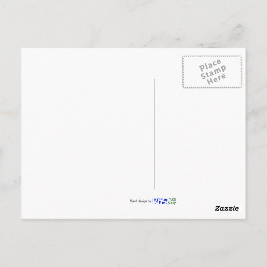 アジェーズテディベア ポストカード (裏面)