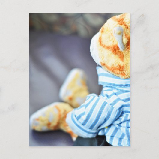 アジェーズテディベア ポストカード (正面)